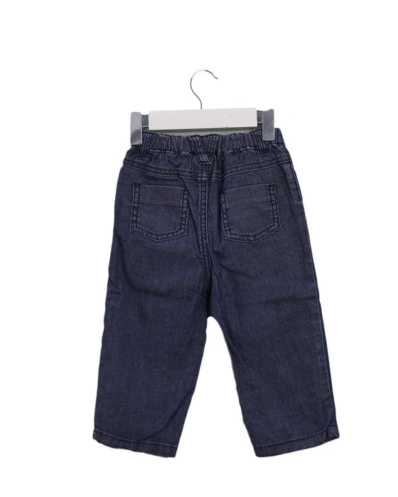 A Navy Jeans from Cyrillus in size 12-18M for boy. (Back View)
