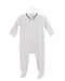 A White Onesies from Jacadi in size 3-6M for girl. (Front View)