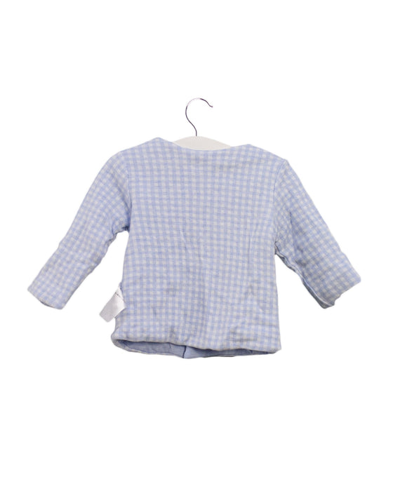 A Blue Cardigans from Mayoral in size 3-6M for boy. (Back View)