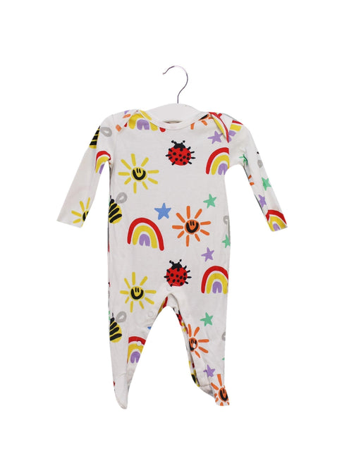 A White Onesies from Stella McCartney in size 0-3M for girl. (Front View)