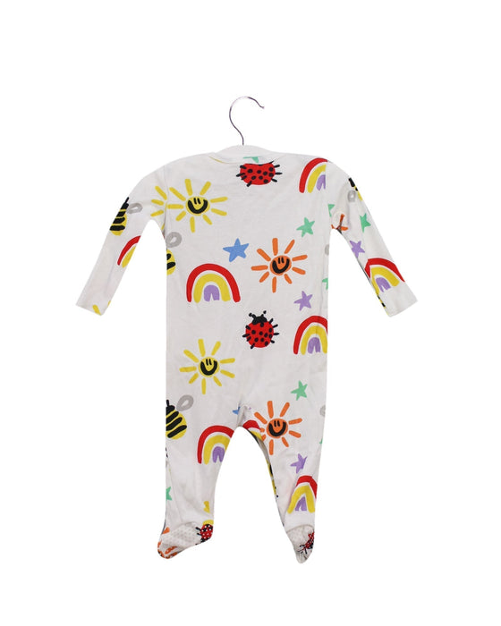 A White Onesies from Stella McCartney in size 0-3M for girl. (Back View)