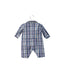 A Blue Onesies from The Little White Company in size 0-3M for boy. (Back View)