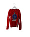 A Red Knit Sweaters from Boden in size 7Y for girl. (Front View)