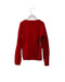 A Red Knit Sweaters from Boden in size 7Y for girl. (Back View)