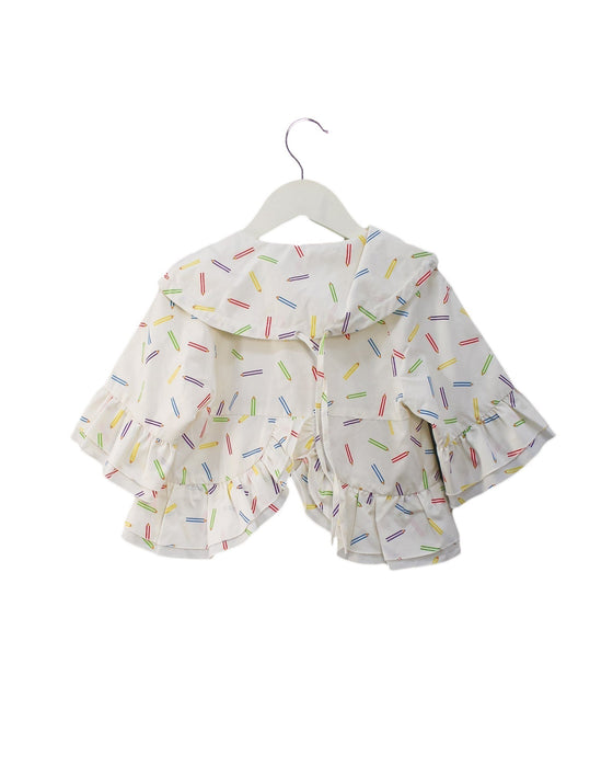 A Ivory Lightweight Jackets from Nicholas & Bears in size 6T for girl. (Back View)