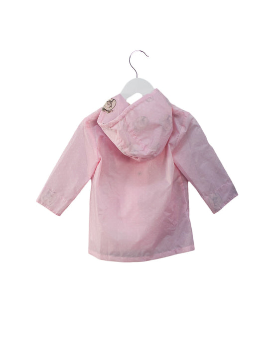 A Pink Rain Jackets from Nicholas & Bears in size 12-18M for girl. (Back View)