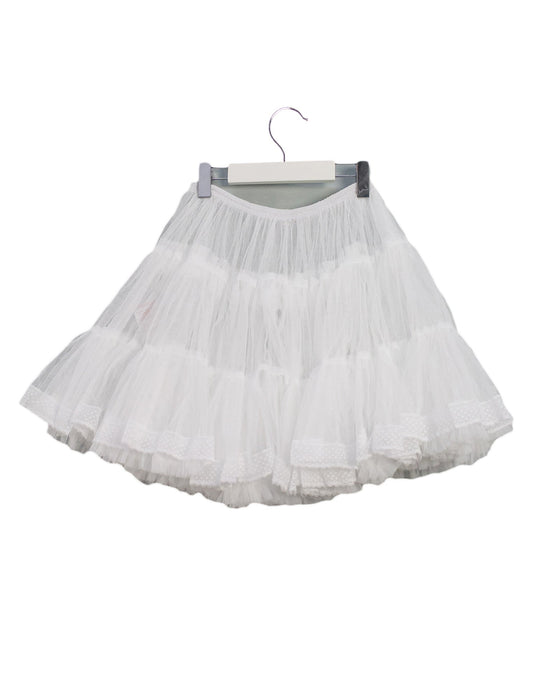 A White Tulle Skirts from Nicholas & Bears in size 10Y for girl. (Back View)