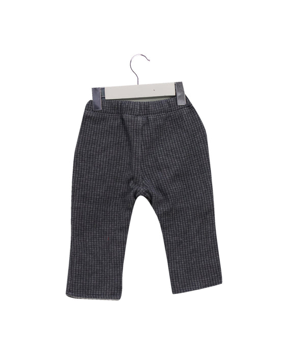 A Grey Casual Pants from La Compagnie des Petits in size 6-12M for boy. (Back View)