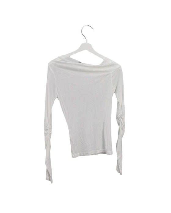 A Ivory Long Sleeve Tops from James Perse in size M for maternity. (Back View)