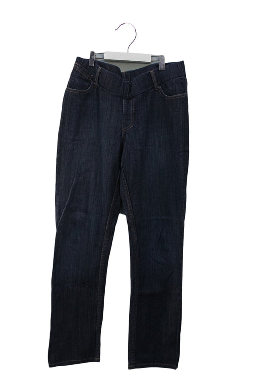 A Navy Jeans from Japanese Weekend in size S for maternity. (Front View)
