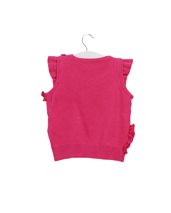 A Pink Short Sleeve Tops from Nicholas & Bears in size 12-18M for girl. (Back View)