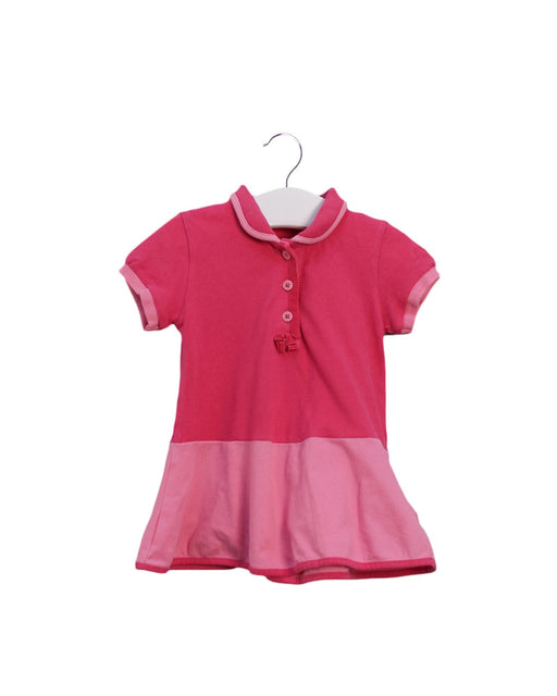 A Pink Dress Sets from Moncler in size 12-18M for girl. (Front View)