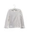 A White Long Sleeve Tops from Janie & Jack in size 4T for girl. (Front View)