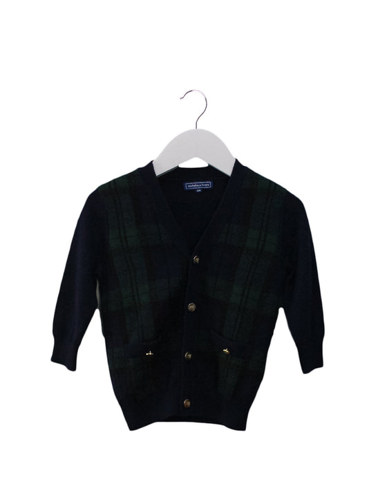 A Navy Cardigans from Nicholas & Bears in size 12-18M for neutral. (Front View)