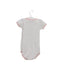 A Green Short Sleeve Bodysuits from Petit Bateau in size 3-6M for girl. (Back View)