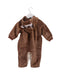 A Brown Long Sleeve Jumpsuits from Chickeeduck in size 6-12M for boy. (Back View)
