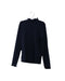 A Navy Long Sleeve Tops from Janie & Jack in size 6T for girl. (Front View)