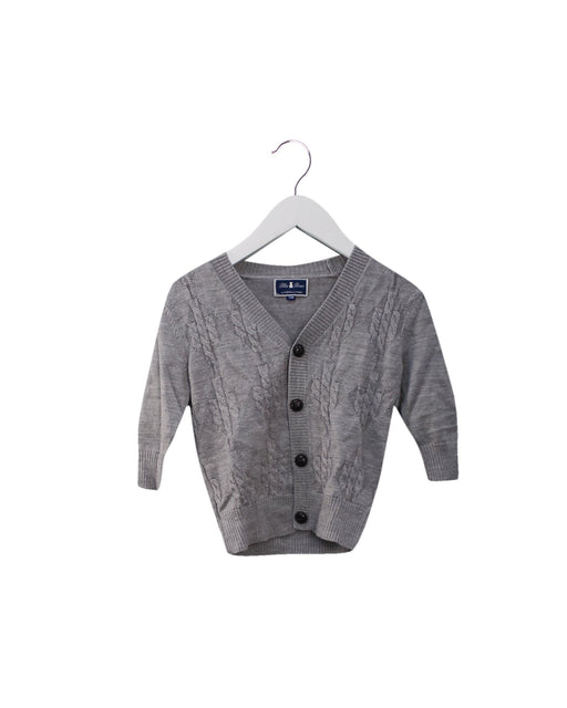 A Grey Cardigans from Nicholas & Bears in size 6-12M for boy. (Front View)