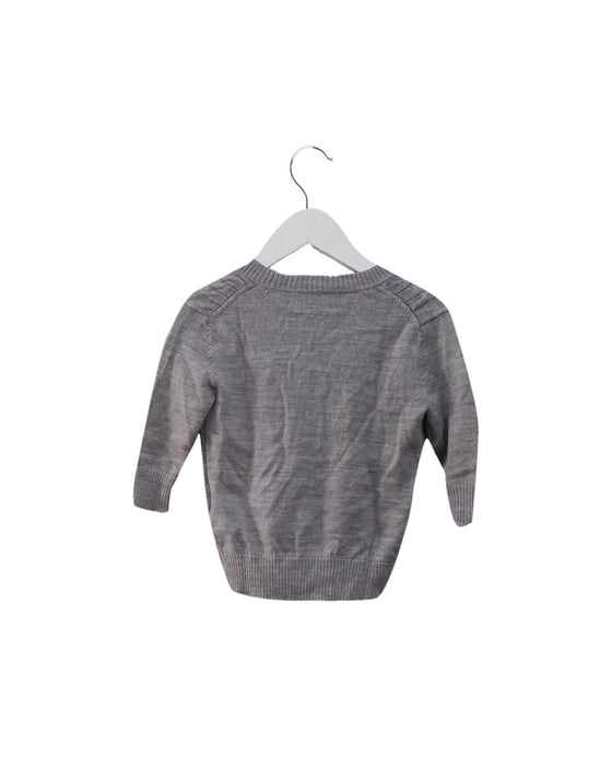 A Grey Cardigans from Nicholas & Bears in size 6-12M for boy. (Back View)
