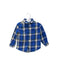 A Blue Shirts from Janie & Jack in size 12-18M for boy. (Front View)