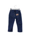 A Blue Jeans from Petit Bateau in size 12-18M for boy. (Back View)