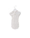 A White Short Sleeve Bodysuits from Petit Bateau in size 6-12M for girl. (Back View)