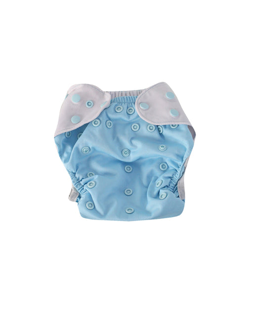 A Blue Sleepsacs from Just Peachy in size Newborn for neutral. (Front View)