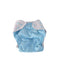 A Blue Sleepsacs from Just Peachy in size Newborn for neutral. (Front View)