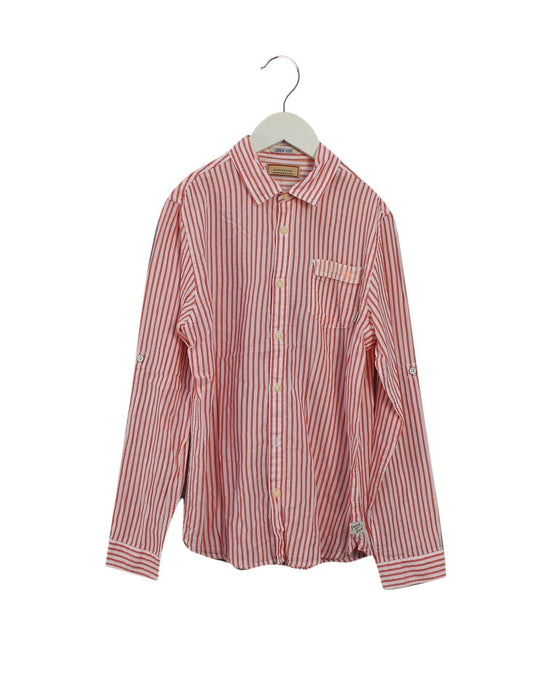 A Red Shirts from Scotch & Soda in size 12Y for boy. (Front View)