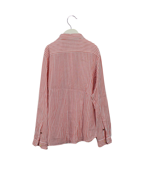 A Red Shirts from Scotch & Soda in size 12Y for boy. (Back View)