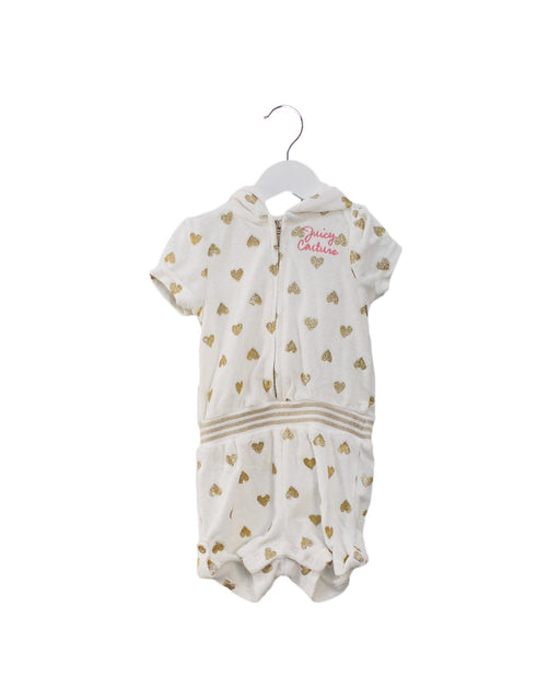 A White Short Sleeve Rompers from Juicy Couture in size 18-24M for girl. (Front View)