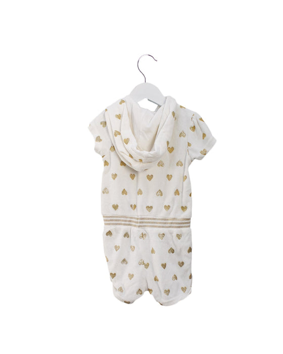 A White Short Sleeve Rompers from Juicy Couture in size 18-24M for girl. (Back View)