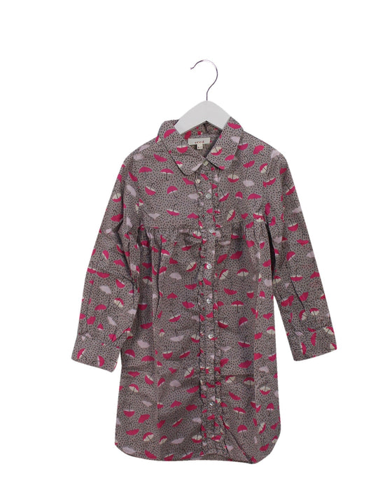 A Grey Shirts from Seed in size 6T for girl. (Front View)