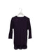 A Purple Long Sleeve Tops from La Compagnie des Petits in size 6T for girl. (Front View)