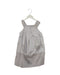 A Grey Sleeveless Dresses from Wafflish Waffle in size 9Y for girl. (Front View)