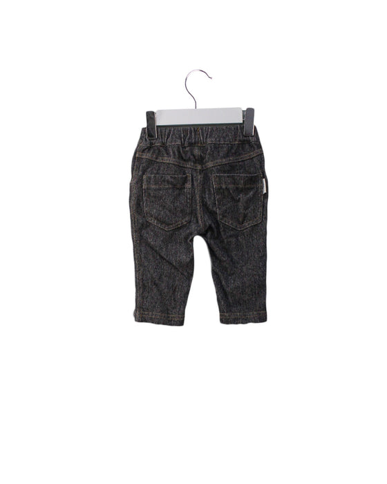 A Grey Casual Pants from Mides in size 3-6M for boy. (Back View)