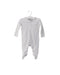 A White Long Sleeve Jumpsuits from The Little White Company in size 0-3M for boy. (Front View)