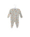 A Ivory Long Sleeve Jumpsuits from Jojo Maman Bébé in size 0-3M for boy. (Front View)