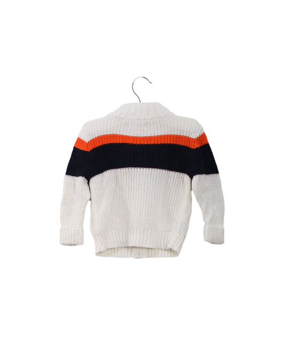 A White Knit Sweaters from Ralph Lauren in size 6-12M for boy. (Back View)