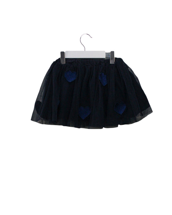 A Navy Tulle Skirts from Stella McCartney in size 6T for girl. (Back View)