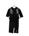 A Black Pants Sets from Calvin Klein in size 6-12M for girl. (Front View)