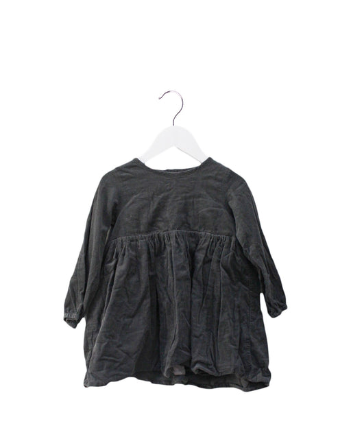 A Grey Long Sleeve Dresses from Jacadi in size 2T for girl. (Front View)