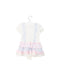 A Ivory Short Sleeve Bodysuits from Nicholas & Bears in size 6-12M for girl. (Back View)