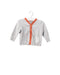 A Grey Cardigans from Bonpoint in size 6-12M for girl. (Front View)