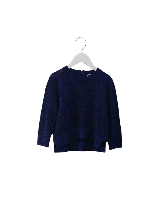 A Blue Knit Sweaters from Stella McCartney in size 5T for girl. (Front View)
