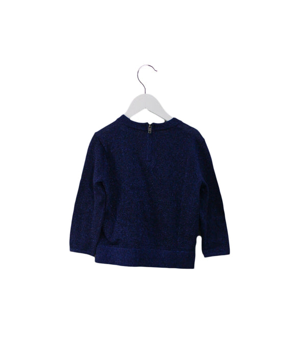 A Blue Knit Sweaters from Stella McCartney in size 5T for girl. (Back View)