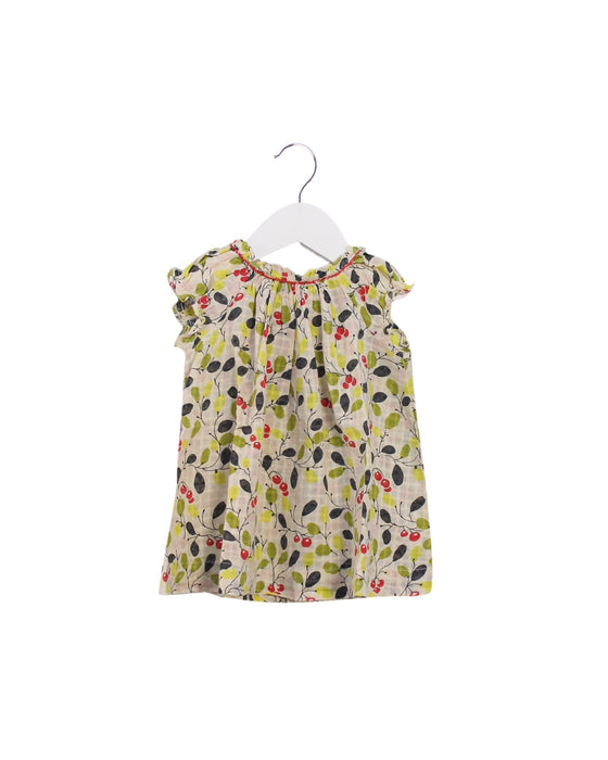 A Multicolour Sleeveless Tops from Bonpoint in size 3-6M for girl. (Front View)
