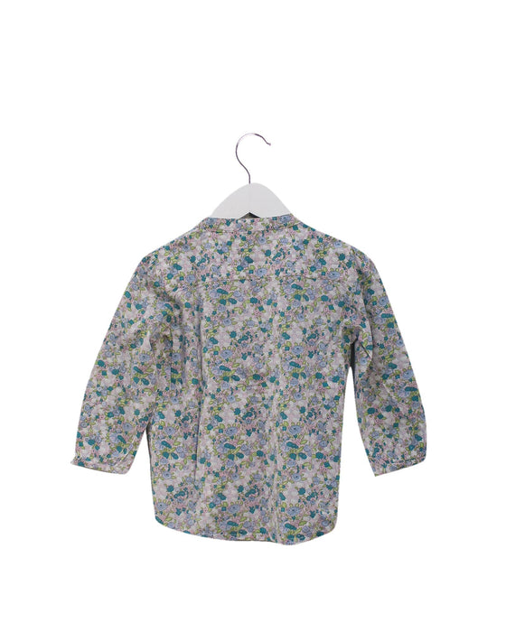 A Pink Long Sleeve Tops from Brora in size 12-18M for girl. (Back View)