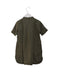 A Green Short Sleeve Dresses from Crewcuts in size 5T for girl. (Back View)