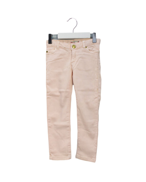 A Pink Jeans from Bonpoint in size 3T for girl. (Front View)
